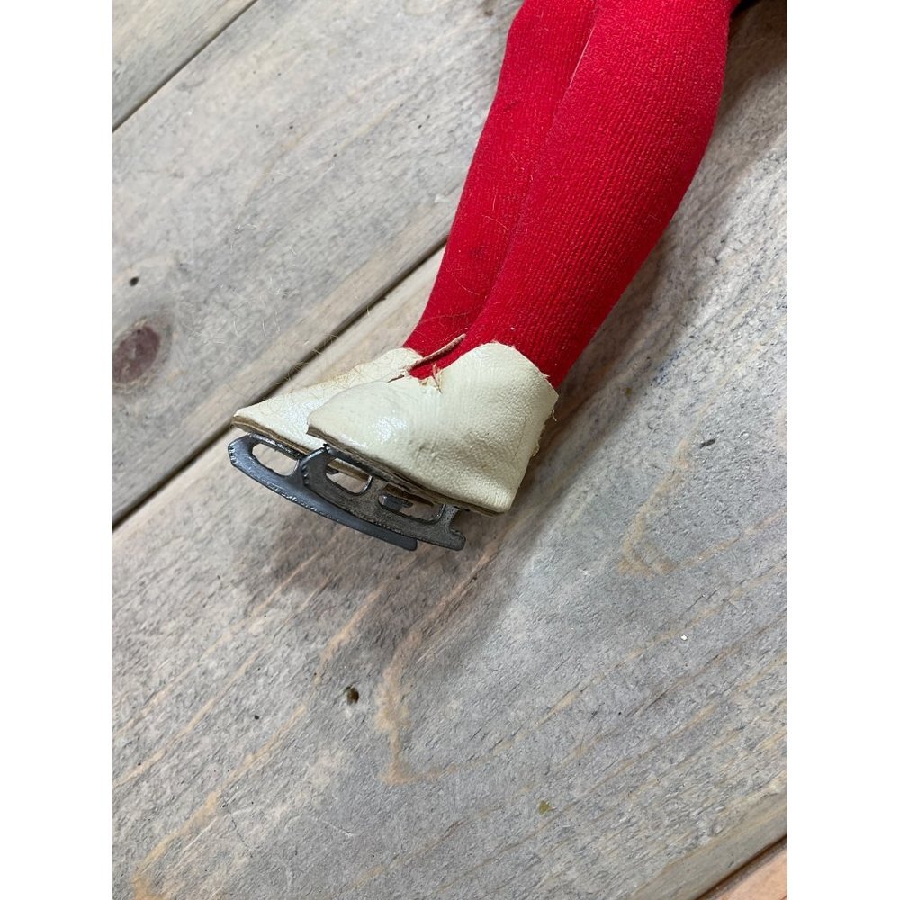 Vintage IDEAL Toys Shirley Temple Doll Red Black outfit and Ice Skates - Picture 5 of 7